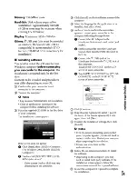 Предварительный просмотр 25 страницы Sony DCR-SR220 Handycam® Operating Manual