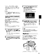 Предварительный просмотр 66 страницы Sony DCR-SR220 Handycam® Operating Manual