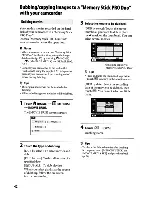 Предварительный просмотр 75 страницы Sony DCR-SR220 Handycam® Operating Manual