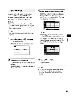 Предварительный просмотр 76 страницы Sony DCR-SR220 Handycam® Operating Manual