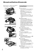 Preview for 16 page of Sony DCR-SR220D - 120gb Hard Disk Drive Handycam Camcorder Operating Manual