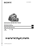 Sony DCR-SR47/L Operating Manual preview