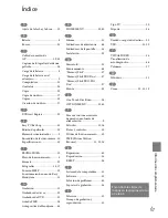 Preview for 115 page of Sony DCR-SR47/L Operating Manual