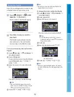 Preview for 52 page of Sony DCR-SR47/R Handbook