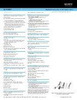 Preview for 2 page of Sony DCR-SR67 Handycam® Specification