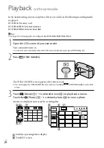 Предварительный просмотр 28 страницы Sony DCR-SR68/L - Hard Disk Drive Handycam Camcorder Operating Manual
