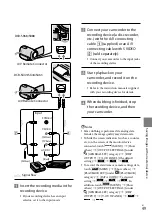 Предварительный просмотр 49 страницы Sony DCR-SR68/L - Hard Disk Drive Handycam Camcorder Operating Manual