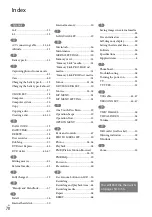 Preview for 70 page of Sony DCR-SR68/L - Hard Disk Drive Handycam Camcorder Operating Manual