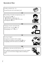 Предварительный просмотр 6 страницы Sony DCR-SR68/L - Hard Disk Drive Handycam Camcorder User Manual