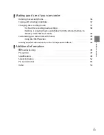 Preview for 11 page of Sony DCR-SX40/L - Palm-sized Camcorder W/ 60x Optical Zoom Operating Manual