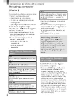 Preview for 24 page of Sony DCR-SX40/L - Palm-sized Camcorder W/ 60x Optical Zoom Operating Manual