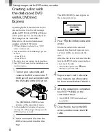 Preview for 30 page of Sony DCR-SX40/L - Palm-sized Camcorder W/ 60x Optical Zoom Operating Manual