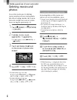 Preview for 36 page of Sony DCR-SX40/L - Palm-sized Camcorder W/ 60x Optical Zoom Operating Manual