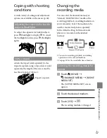 Preview for 37 page of Sony DCR-SX40/L - Palm-sized Camcorder W/ 60x Optical Zoom Operating Manual