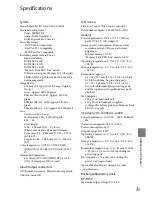 Preview for 49 page of Sony DCR-SX40/L - Palm-sized Camcorder W/ 60x Optical Zoom Operating Manual