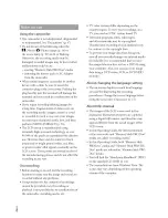 Preview for 8 page of Sony DCR-SX40 Operating Manual