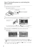 Preview for 14 page of Sony DCR-SX40 Operating Manual