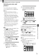 Предварительный просмотр 35 страницы Sony DCR-SX83 Handycam® Handbook