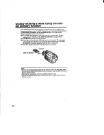 Preview for 42 page of Sony DCR-TR7000 Operating Instructions Manual