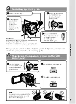 Preview for 9 page of Sony DCR-TRV Operating Instructions Manual