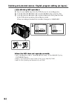 Preview for 82 page of Sony DCR-TRV Operating Instructions Manual