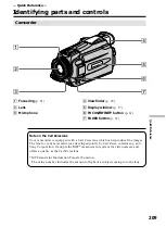 Preview for 209 page of Sony DCR-TRV Operating Instructions Manual