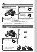 Preview for 7 page of Sony DCR-TRV130 - Digital8 Camcorder Operating Instructions Manual