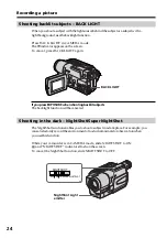 Preview for 24 page of Sony DCR-TRV130 - Digital8 Camcorder Operating Instructions Manual