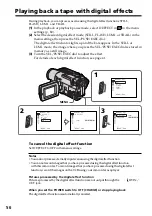 Preview for 56 page of Sony DCR-TRV130 - Digital8 Camcorder Operating Instructions Manual