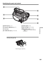 Preview for 107 page of Sony DCR-TRV130 - Digital8 Camcorder Operating Instructions Manual