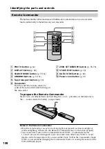 Preview for 108 page of Sony DCR-TRV130 - Digital8 Camcorder Operating Instructions Manual