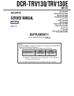 Preview for 155 page of Sony DCR-TRV130 - Digital8 Camcorder Service Manual