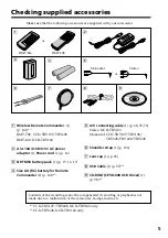 Предварительный просмотр 5 страницы Sony DCR-TRV140 - Digital8 Camcorder With 2.5" LCD Operating Instructions Manual