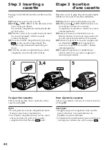 Preview for 40 page of Sony DCR-TRV145E DCR-TRV147E DCR-TRV245E Operating Instructions Manual