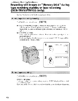 Предварительный просмотр 46 страницы Sony DCR-TRV19 Manual de instrucciones / Manual de instrucoes Operating Instructions Manual