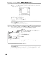 Предварительный просмотр 138 страницы Sony DCR-TRV19 Manual de instrucciones / Manual de instrucoes Operating Instructions Manual