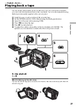 Предварительный просмотр 27 страницы Sony DCR-TRV230l DCR-TRV330l DCR-TRV530 Operating Instructions Manual