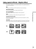 Предварительный просмотр 41 страницы Sony DCR-TRV230l DCR-TRV330l DCR-TRV530 Operating Instructions Manual