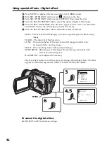 Предварительный просмотр 42 страницы Sony DCR-TRV230l DCR-TRV330l DCR-TRV530 Operating Instructions Manual