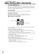 Предварительный просмотр 88 страницы Sony DCR-TRV230l DCR-TRV330l DCR-TRV530 Operating Instructions Manual