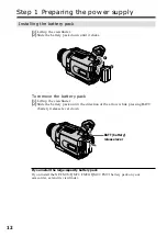 Preview for 12 page of Sony DCR-TRV240 Operating Instructions Manual