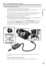 Preview for 13 page of Sony DCR-TRV240 Operating Instructions Manual