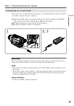 Preview for 17 page of Sony DCR-TRV240 Operating Instructions Manual