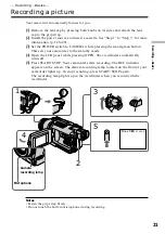 Preview for 21 page of Sony DCR-TRV240 Operating Instructions Manual