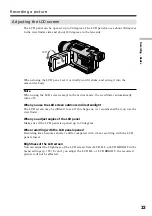 Preview for 23 page of Sony DCR-TRV240 Operating Instructions Manual