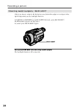 Preview for 28 page of Sony DCR-TRV240 Operating Instructions Manual