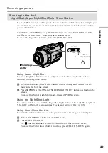 Preview for 29 page of Sony DCR-TRV240 Operating Instructions Manual