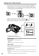 Preview for 42 page of Sony DCR-TRV240 Operating Instructions Manual