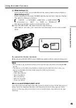 Preview for 45 page of Sony DCR-TRV240 Operating Instructions Manual