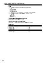 Preview for 50 page of Sony DCR-TRV240 Operating Instructions Manual